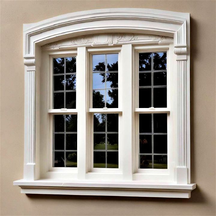 elegance traditional detailed window trim