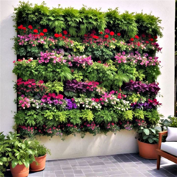 elevate your green space with a vertical garden