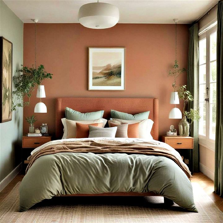 embrace earthy tones decor for cozy bedroom