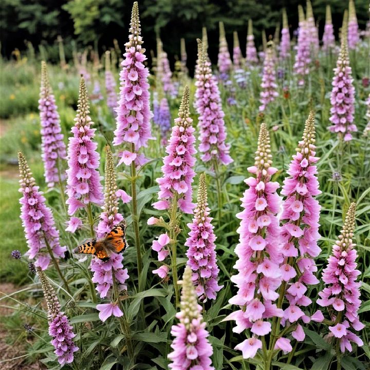 english garden bee and butterfly borders