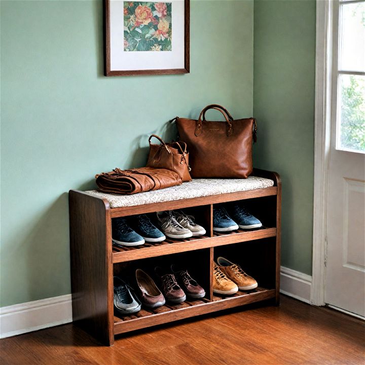 entryway bench for seating and storage