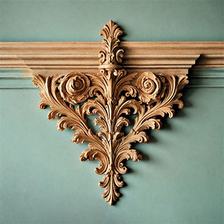 eye catching applique wall trim molding