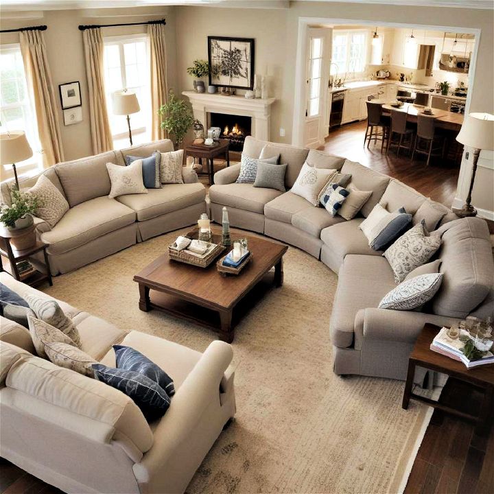 family room s seating arrangements