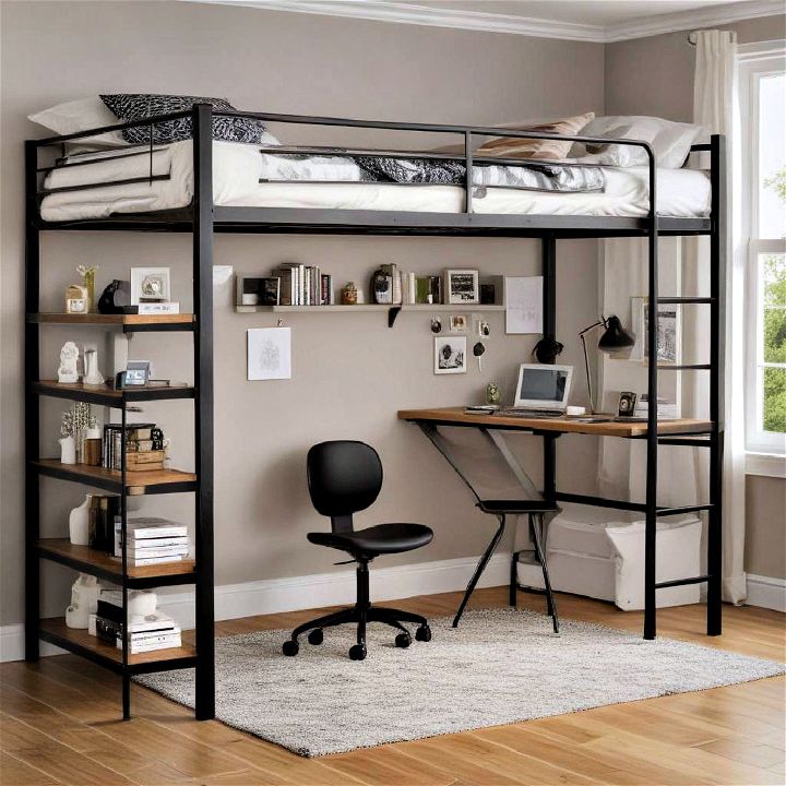 fantastic loft bed for small bedroom
