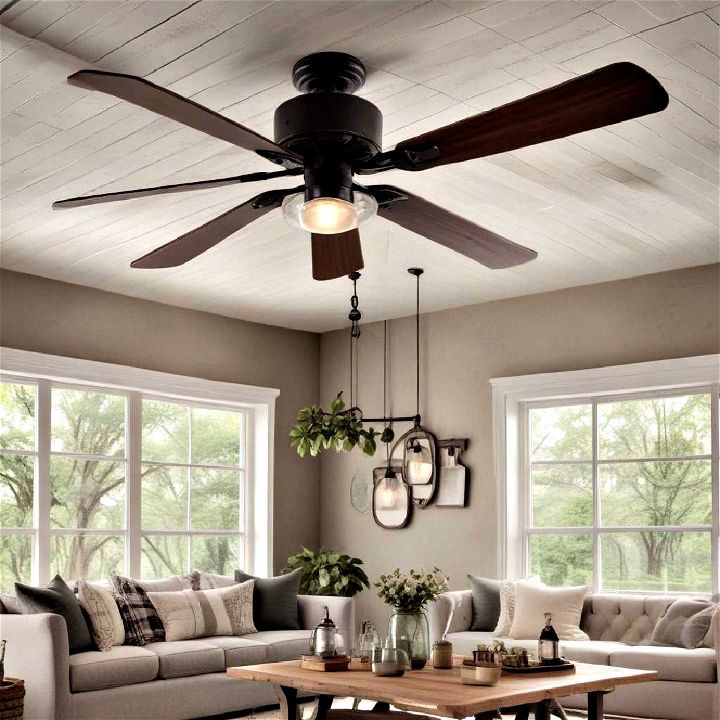 farmhouse style beautiful ceiling fans