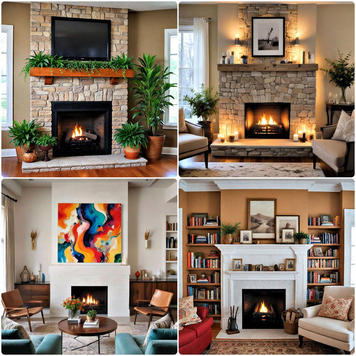 fireplace decor ideas