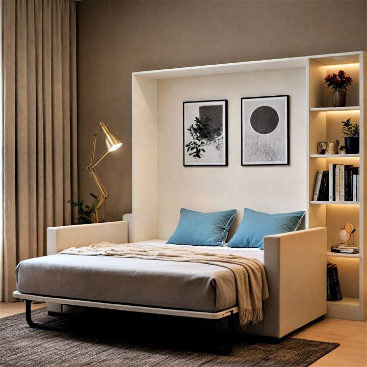 foldable bed for multipurpose rooms