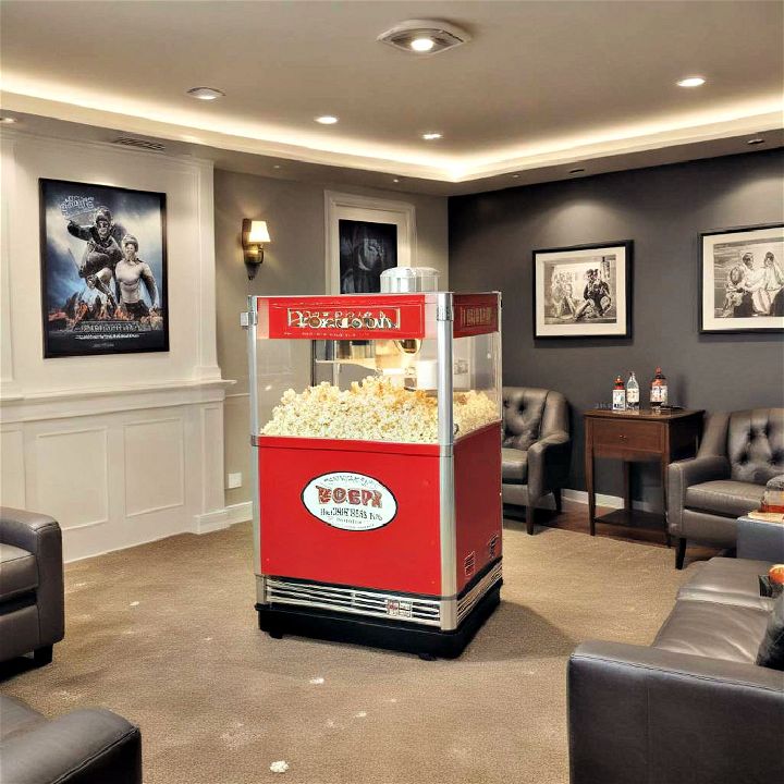 fun and practical popcorn machine