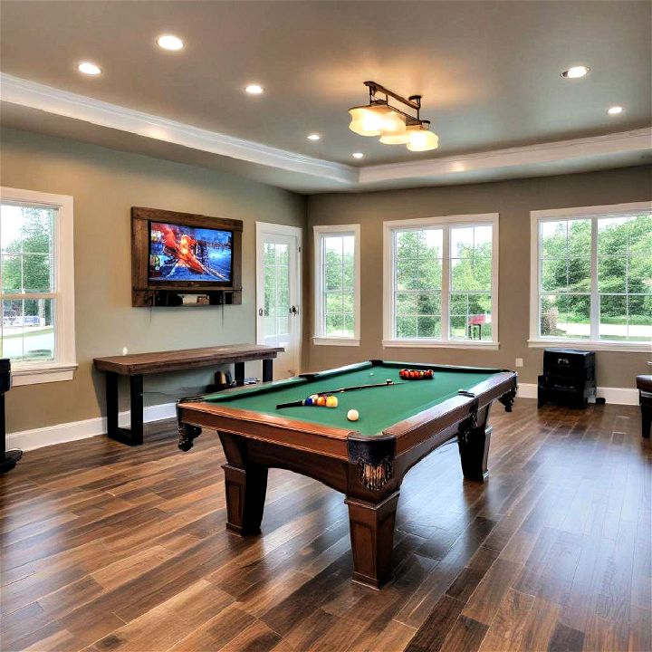 fun game room for entertainment