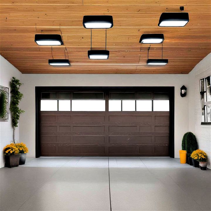 functional and fun smart garage lights