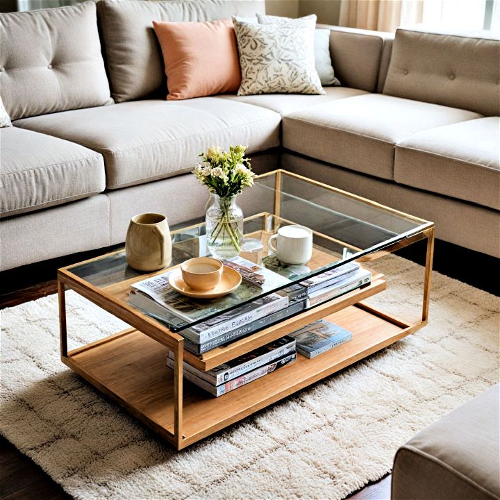 functional and stylish chic coffee table
