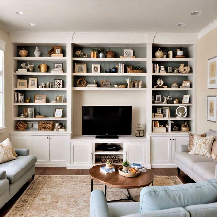 functional storage solutions for family room