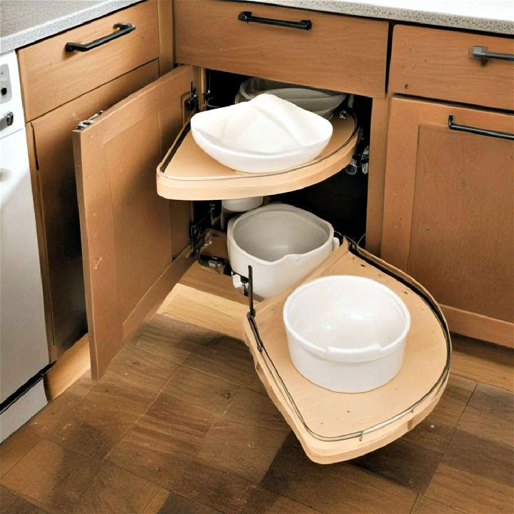 functional swing out units for kitchen cabinet