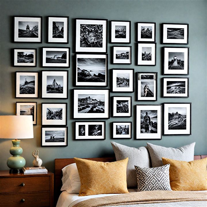 gallery wall to showcase your collection