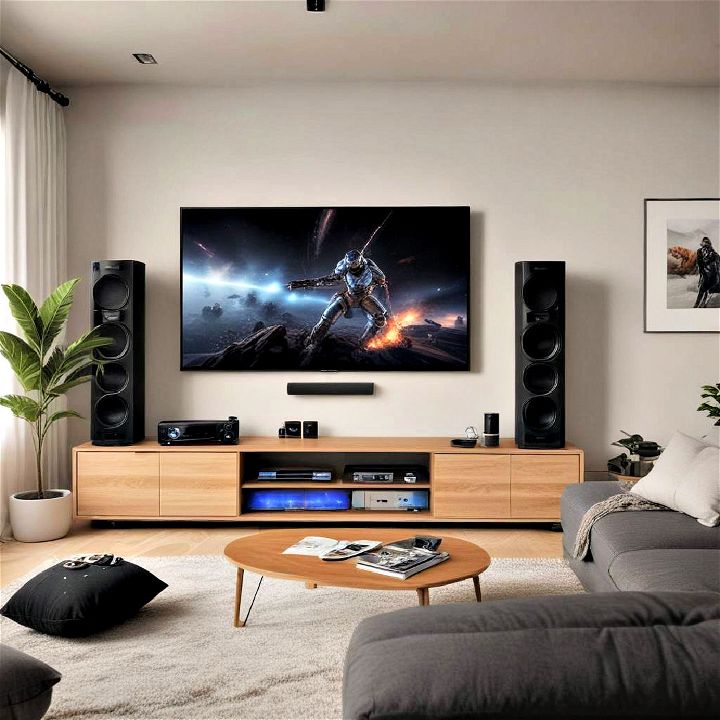 gaming console home theater