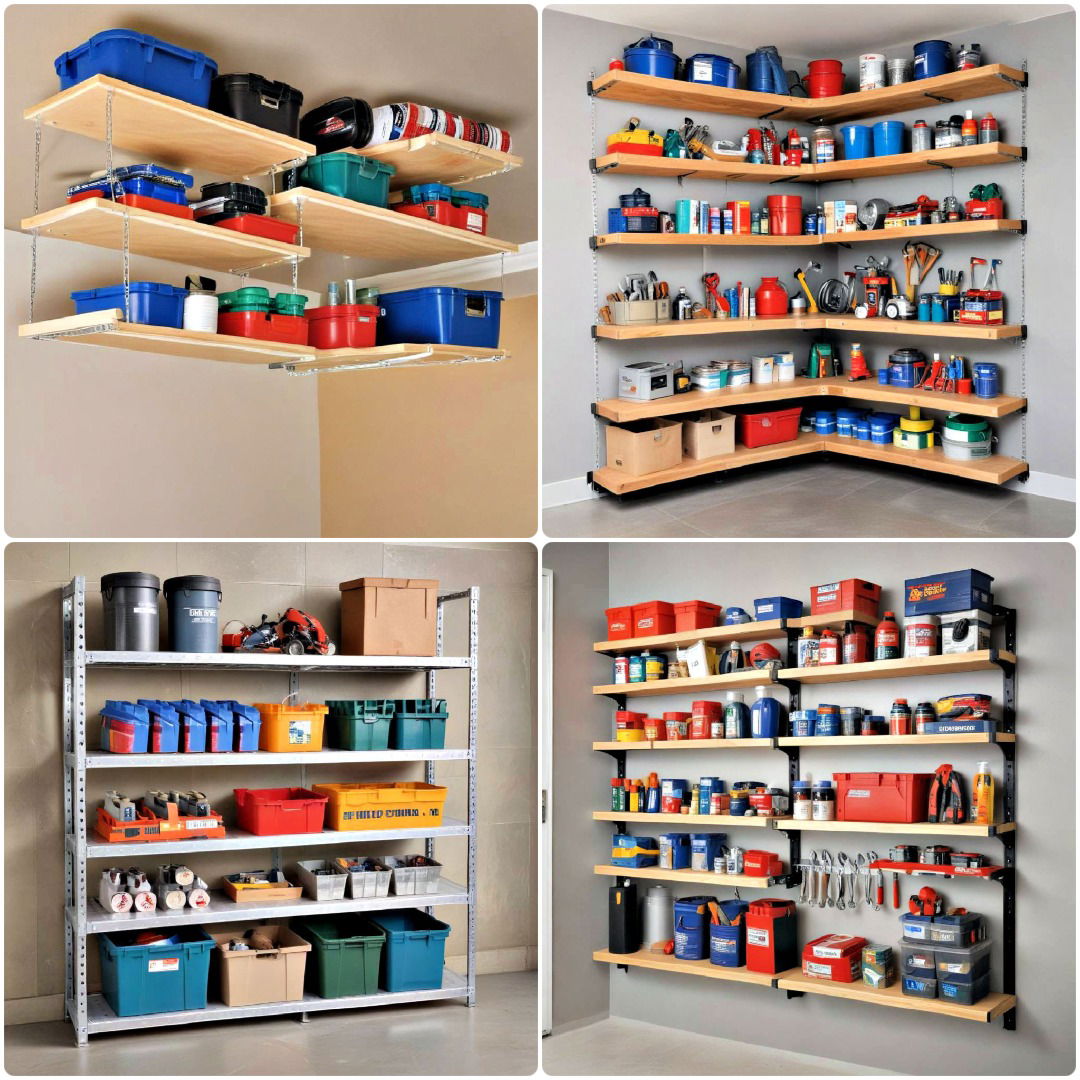 garage shelving ideas