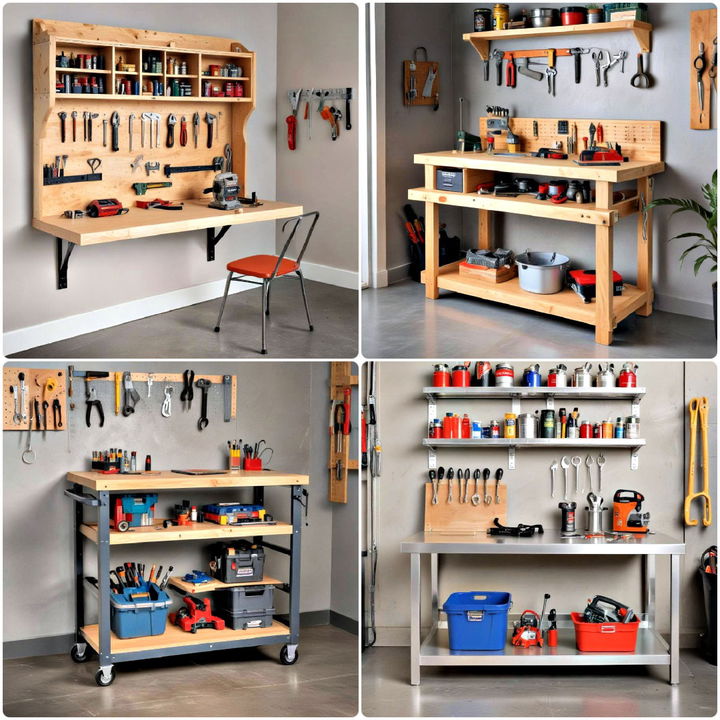 garage workbench ideas