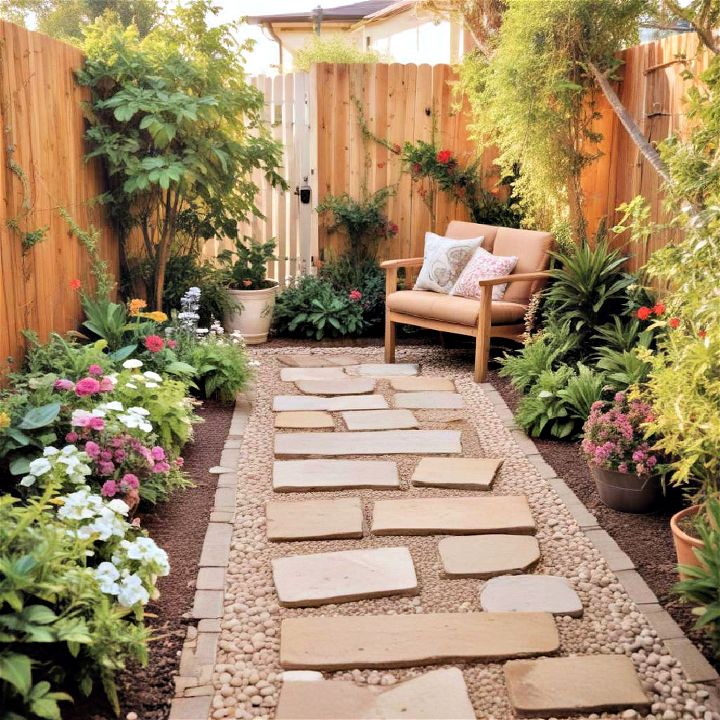 garden path for living space