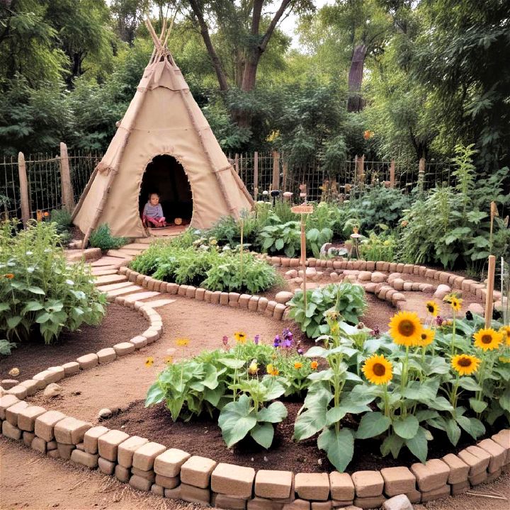 garden space specifically for children