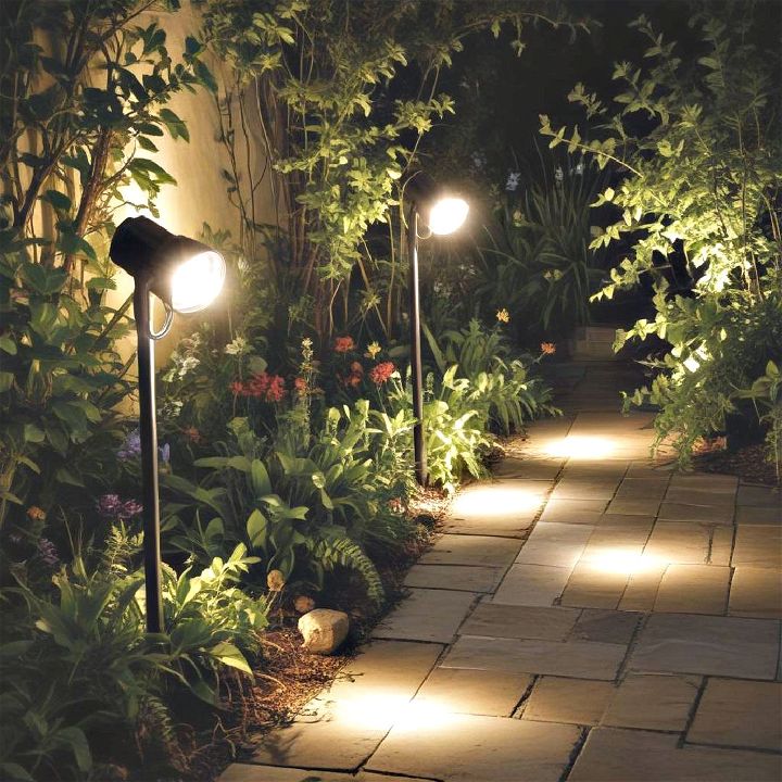 garden spotlights design