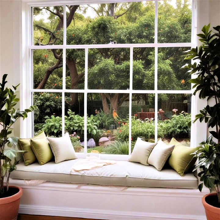 garden view window seat