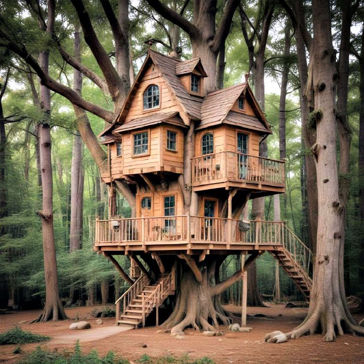 historical time travel treehouse