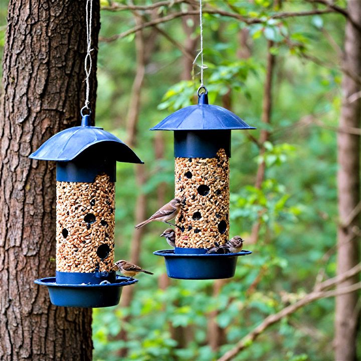 homemade bird feeders to invite colorful wildlife into your backyard