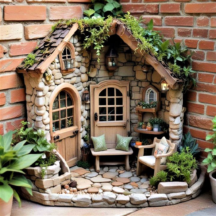 imagination and delight fairy garden nook