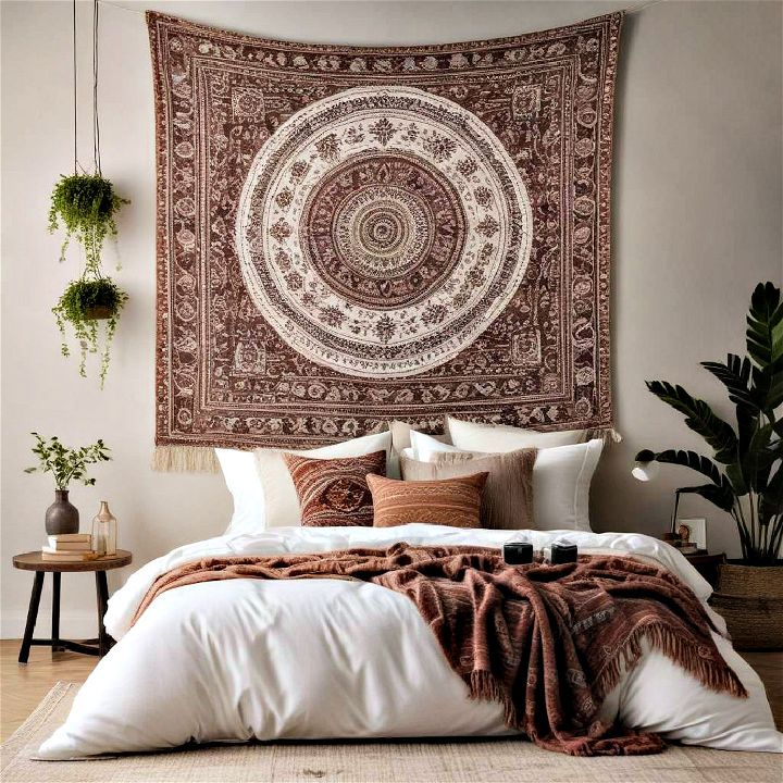 incorporate wall tapestry bedroom s theme