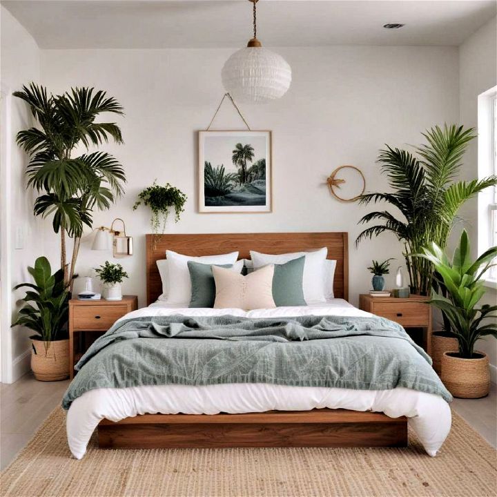indoor plants for coastal bedroom