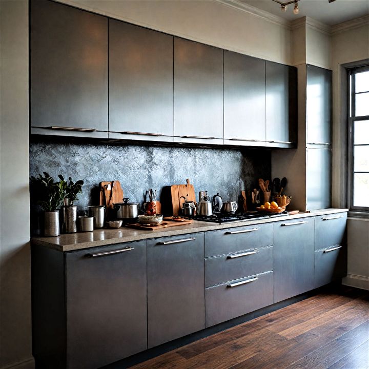 industrial style stunning cabinets