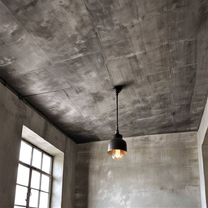 industrial texture ceiling wallpaper