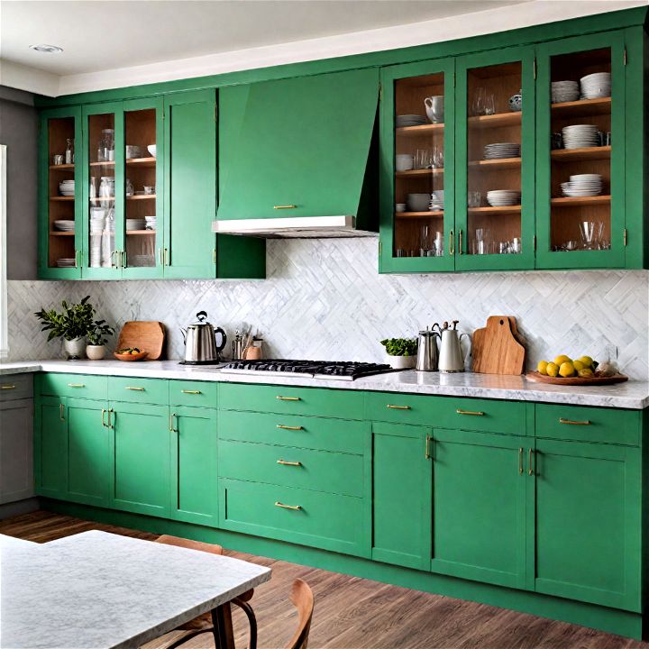 kelly green contemporary cabinets modern kitchen