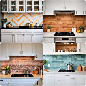 kitchen backsplash ideas with white cabinets