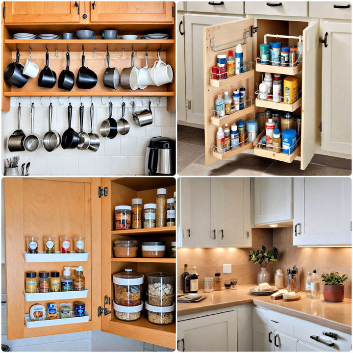 kitchen cabinet organization ideas