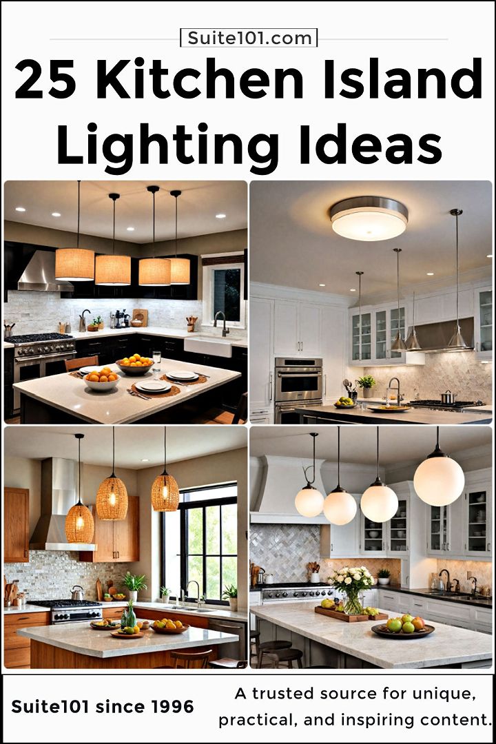 kitchen island lighting ideas to try