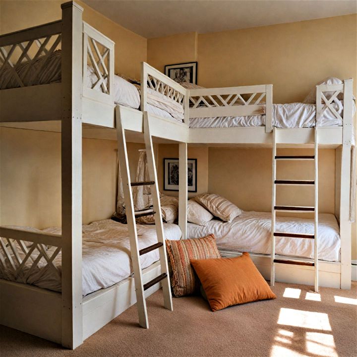 l shaped design bunk beds