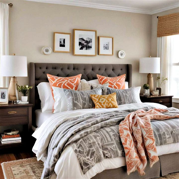 layered bedding to enhance comfort