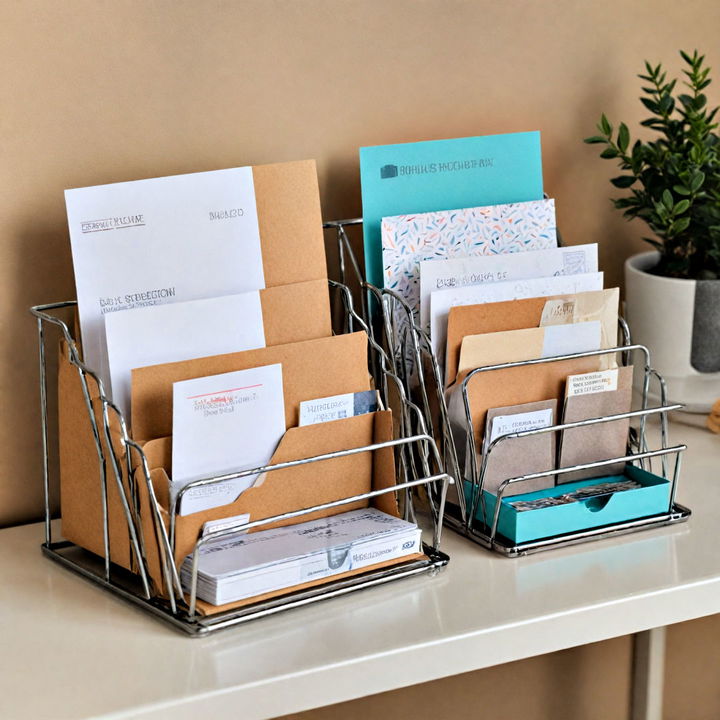 letter holder to manage your mail