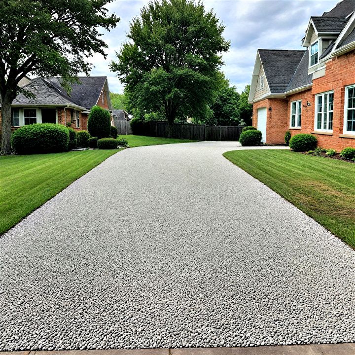 limestone gravel driveway