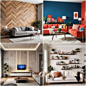 living room accent wall ideas