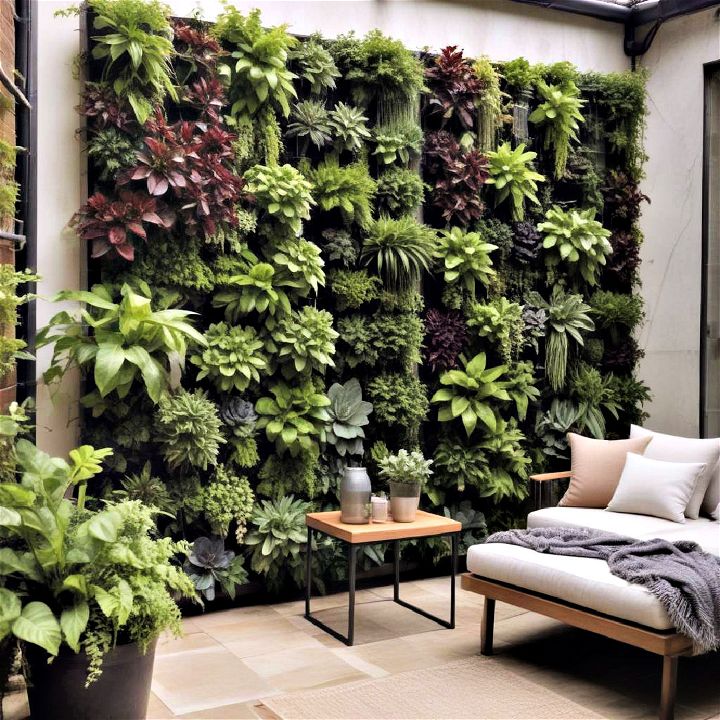 living space vertical garden