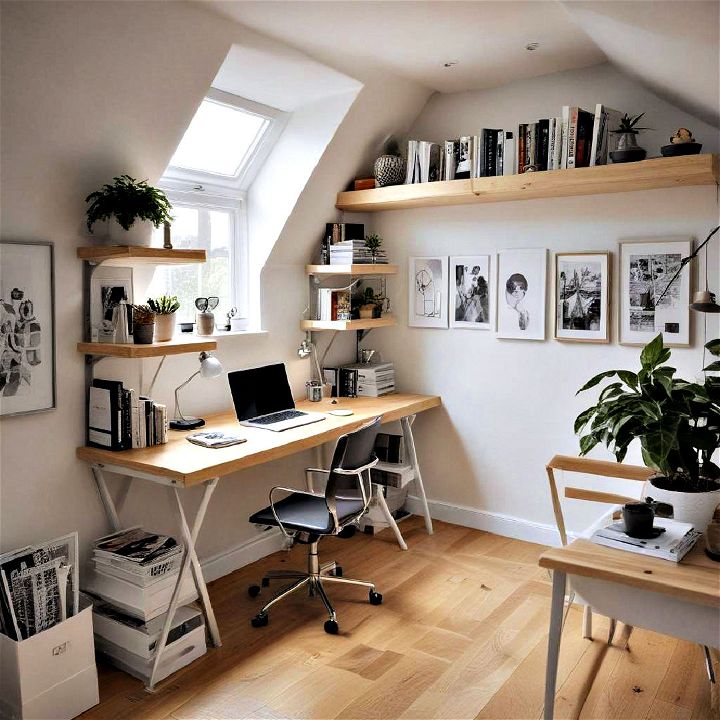 lofted workspaces small home office