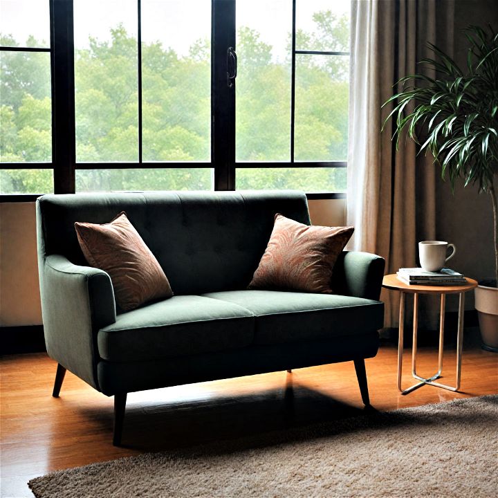 loveseat for a cozy living room setting
