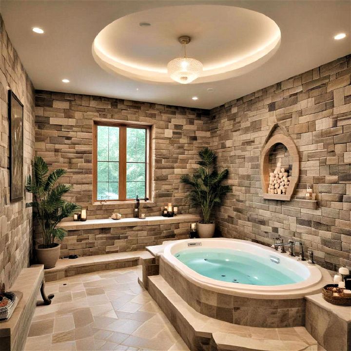 luxurious home spa