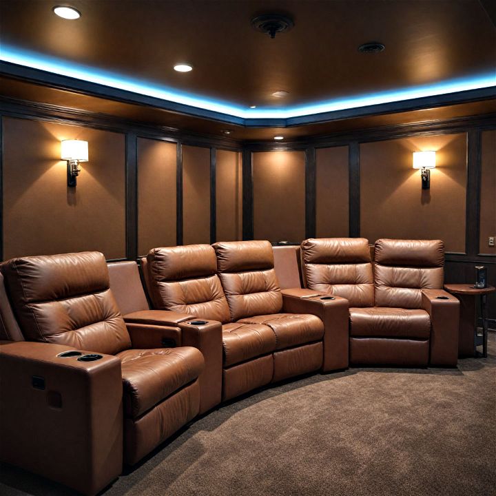 luxurious movie night starts with comfortable seating