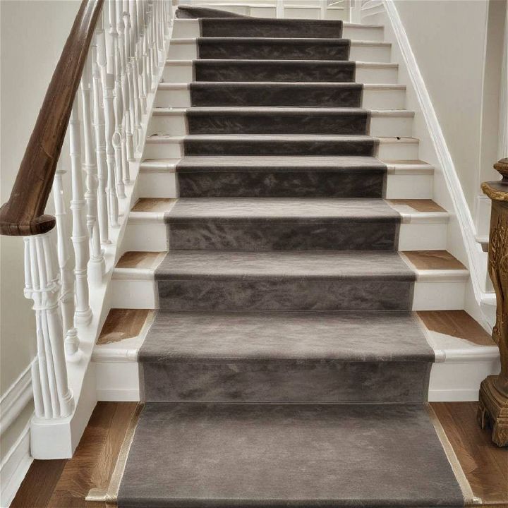 luxury and elegant velvet runner