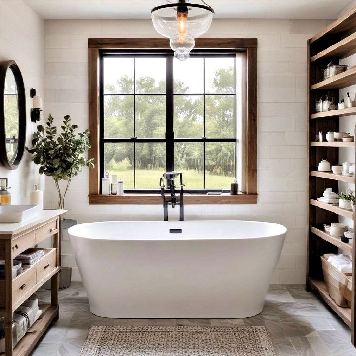 luxury and modern freestanding tub