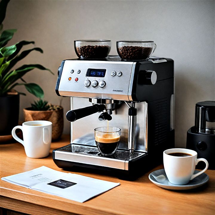 luxury and personal espresso machine