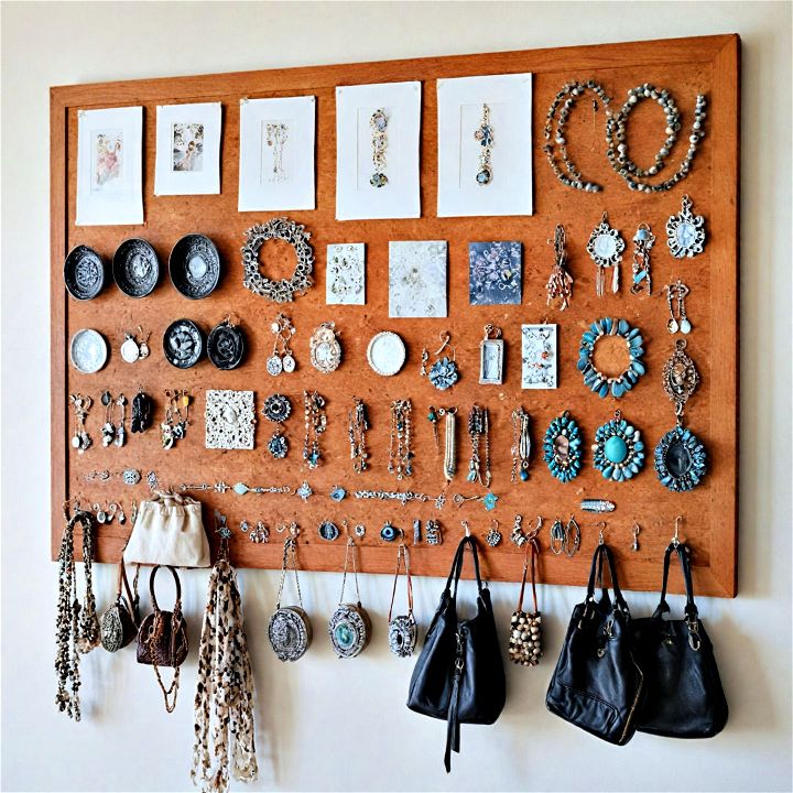 magnetic wall boards to display jewelry
